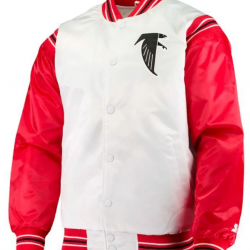 Atlanta Falcons Starter Red and White Jacket Atlanta Falcons Starter Red and White Jacket