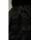 Authentic Japanese Style LGB Fur Hoodie Jacket in Black