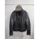 Avant Garde × Dolce & Gabbana Rabbit Fur Aviator Biker Leather Jacket