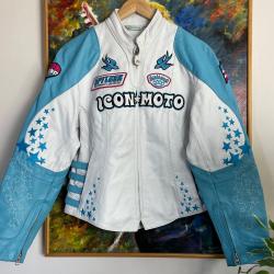 Avant Garde × Leather Jacket × Racing Icon Moto Racing Leather Jacket  Avant Garde × Leather Jacket × Racing Icon Moto Racing Leather Jacket