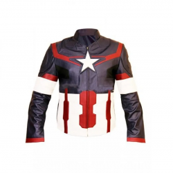 Avengers 2 Age of Ultron Chris Evans Captain America Leather Jacket Avengers 2 Age of Ultron Chris Evans Captain America Leather Jacket