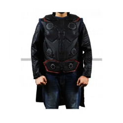 Avengers End Game Chris Hemsworth Thor Leather Vest Costume