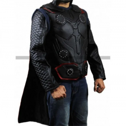 Avengers End Game Chris Hemsworth Thor Leather Vest Costume Avengers End Game Chris Hemsworth Thor Leather Vest Costume