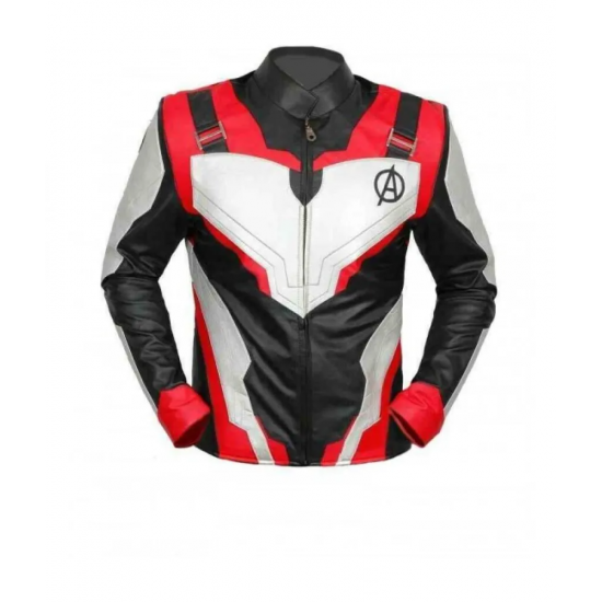 Avengers Endgame Quantum Realm Leather Jacket