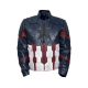 Avengers Infinity War Captain America Costume Leather Jacket