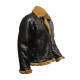 Aviator B3 Ginger Shearling Fly Sheep Bomber Leather Jacket