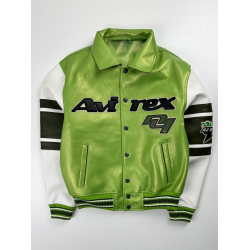 Avirex Metallic Green Icon Jacket