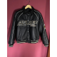 Avirex Palace Leather Jacket Black