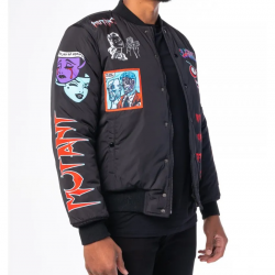 Black Mutant Bomber Jacket Black Mutant Bomber Jacket