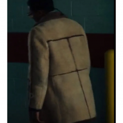 BMF 2021 Da’Vinchi Beige Shearling Coat