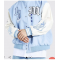 Baby Blue LA Letterman M Jacket