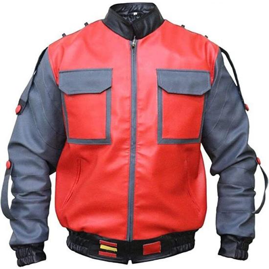 Back To The Future 2 Marty McFly Leather Jacket