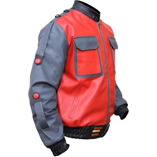 Back To The Future 2 Marty McFly Leather Jacket