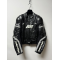 Balenciaga Black Motorcycle Leather Jacket