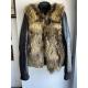 Balmain Rocky Personal Fur Leather Jacket