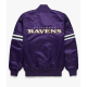 Baltimore Ravens Purple Satin Jacket