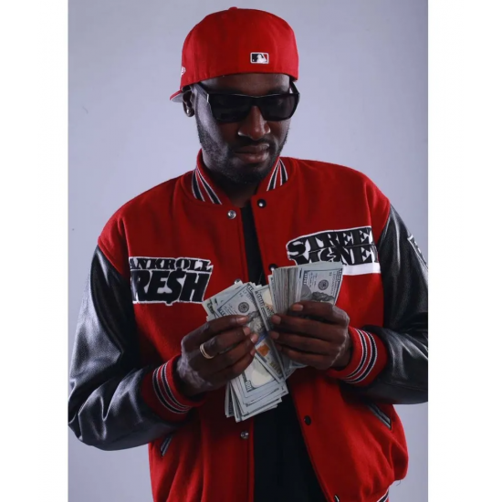 Bankroll Fresh Street Money Varsity Jacket