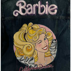 Barbie Denim Black Jacket Barbie 2023 jacket Barbie Denim Black Jacket Barbie 2023 jacket