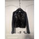 Bare Knuckles Classic Black Men's Leather Trucker Jacket