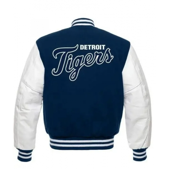 Baseball Team Detroit Tigers Bomber Jacket