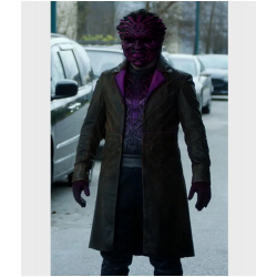 Bashir Malik The Flash Season 07 Leather Coat