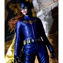 Batgirl Leslie Grace Leather Jacket Costume