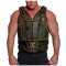 Batman Dark Knight Rises Cosplay Military Bane Faux Leather Vest