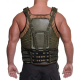 Batman Dark Knight Rises Cosplay Military Bane Faux Leather Vest