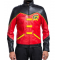 Batman Robin Red and Black Leather Jacket