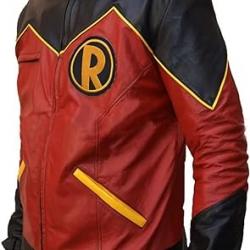 Batman Tim Drake Red and Black Jacket Batman Tim Drake Red and Black Jacket