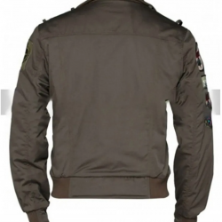 Battlestar Galactica Jamie Bamber Bomber Jacket Battlestar Galactica Jamie Bamber Bomber Jacket
