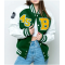 Baylor Collegiate University Green and White Jacket