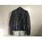 Bed JW Ford Distressed Black Biker Jacket 