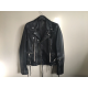 Bed JW Ford Distressed Black Biker Jacket