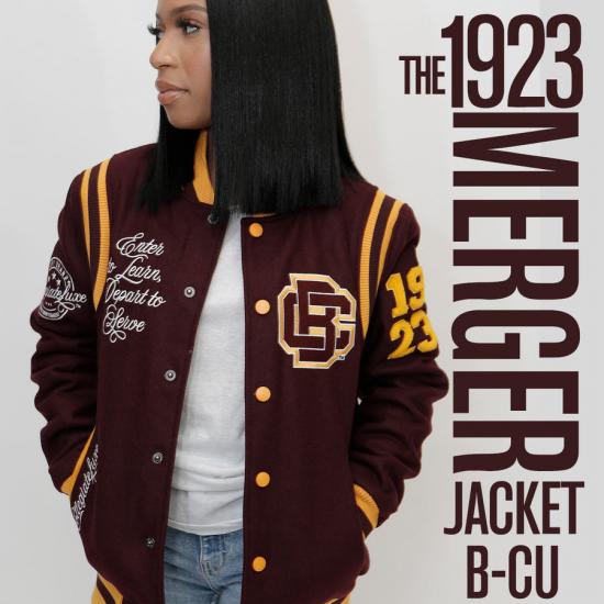 Bethume Cookman University Unisex Varsity Jacket