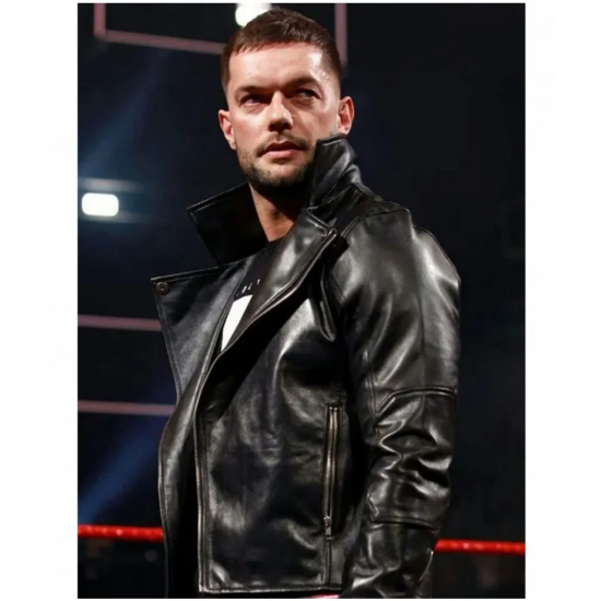 Biker Finn Balor Club WWE Leather Jacket