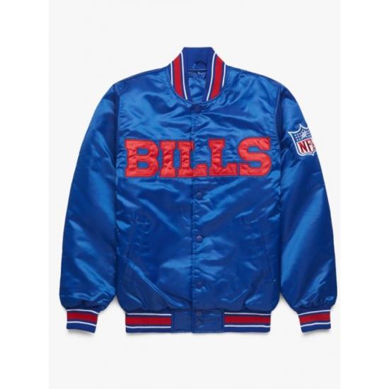 Bills Gameday Satin Blue Jacket