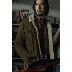 BlacKkKlansman Flip Zimmerman Shearling Jacket