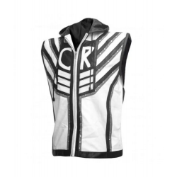 Black And White WWE Superstar Cody Rhodes Leather Vest