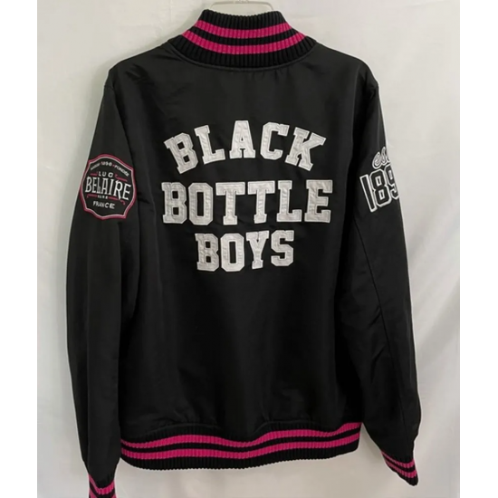 Black Bottle Boy Satin Jacket