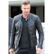 Black Leather David Beckham Jacket