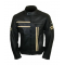 Black Retro Style Mens Leather Fashion Jacket