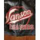 Black Vanson Spider Leather Jacket