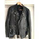 Blackmeans Men's Black Moto Jacket