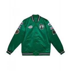 Boston Celtics Varsity Satin Jacket