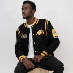 Bowie State University Unisex Varsity Jacket Bowie State University Unisex Varsity Jacket