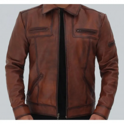 Bradford Casual Leather Jacket Mens Bradford Casual Leather Jacket Mens