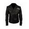 Brando Wild One Motorcycle Black Leather Jacket