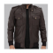 Brian Mens Bomber Dark Brown Leather Jacket