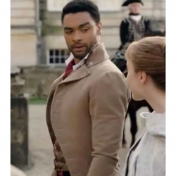 Bridgerton Simon Basset Beige Tailcoat